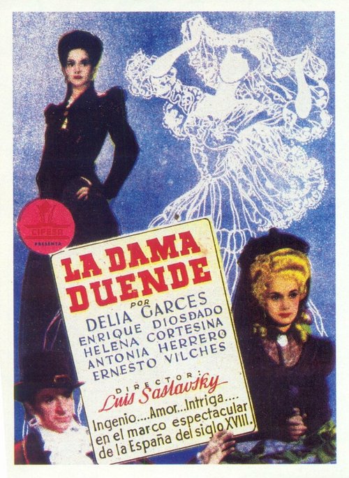 Обложка (Постер) Дама-привидение / La dama duende (1945) SATRip Обложка (Постер) Дама-привидение / La dama duende (1945) SATRip