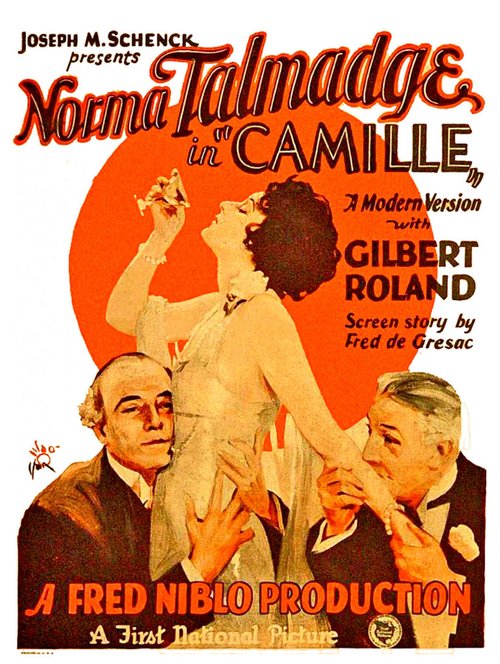 Обложка (Постер) Дама с камелиями / Camille (1926) SATRip