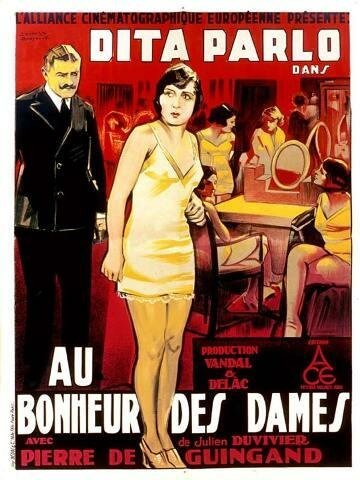 Обложка (Постер) Дамское счастье / Au bonheur des dames (1930) SATRip