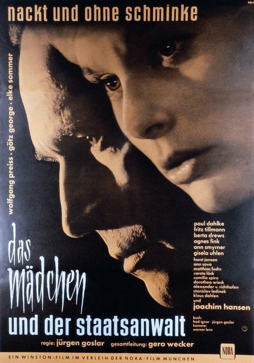 Обложка (Постер) Das Mädchen und der Staatsanwalt (1962) SATRip Обложка (Постер) Das Mädchen und der Staatsanwalt (1962) SATRip