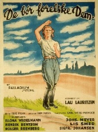 Обложка (Постер) De bør forelske Dem (1935) SATRip