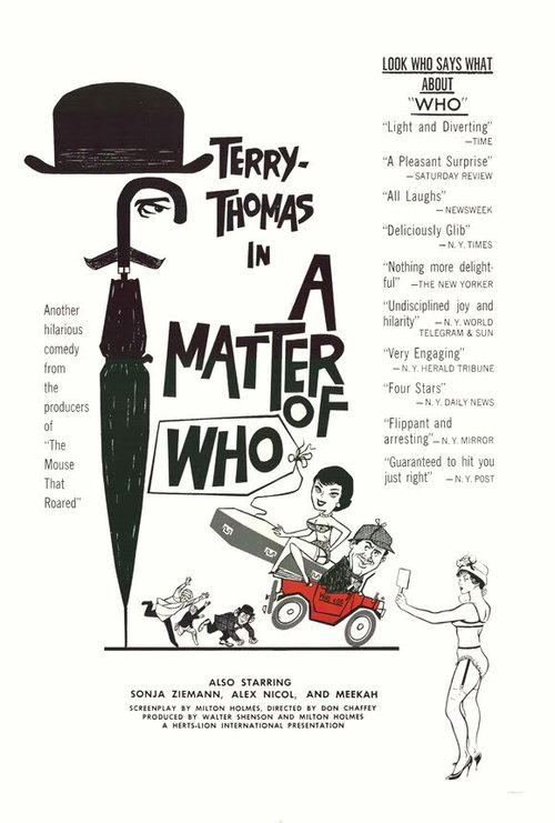 Обложка (Постер) Дело КТО / A Matter of WHO (1961) SATRip Обложка (Постер) Дело КТО / A Matter of WHO (1961) SATRip