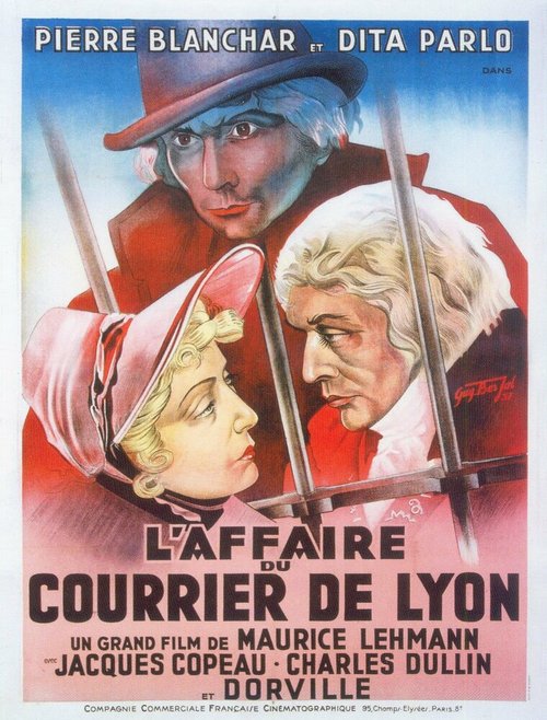 Обложка (Постер) Дело лионского курьера / L'affaire du courrier de Lyon (1937) SATRip