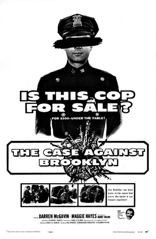 Обложка (Постер) Дело против Бруклина / The Case Against Brooklyn (1958) SATRip