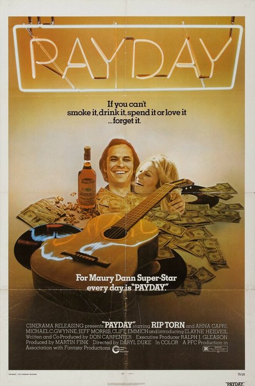 Обложка (Постер) День расплаты / Payday (1973) SATRip Обложка (Постер) День расплаты / Payday (1973) SATRip