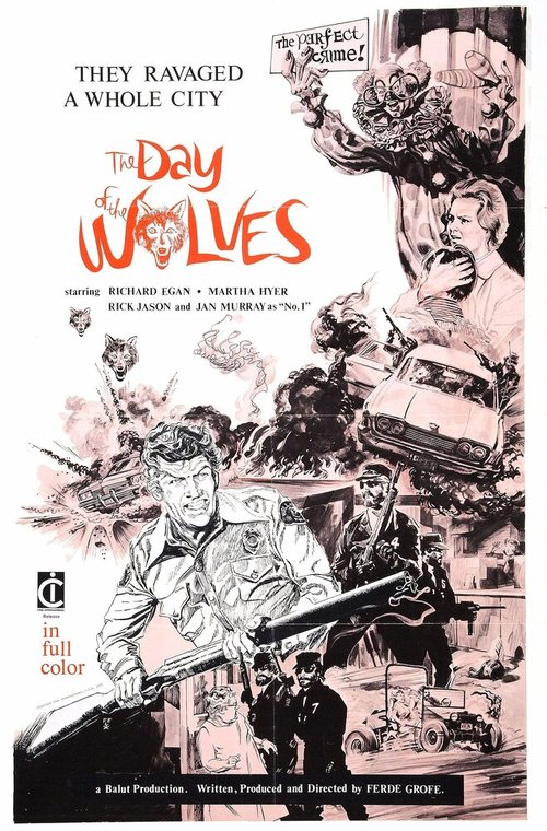 Обложка (Постер) День волков / The Day of the Wolves (1971) SATRip Обложка (Постер) День волков / The Day of the Wolves (1971) SATRip
