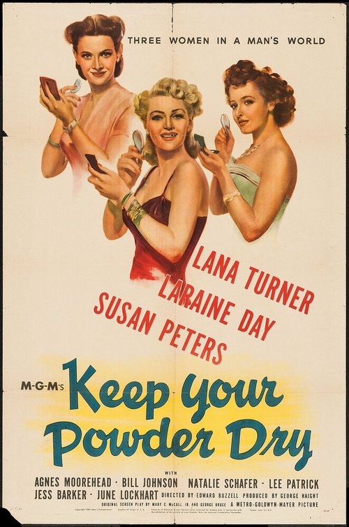 Обложка (Постер) Держите свой порох сухим / Keep Your Powder Dry (1945) SATRip Обложка (Постер) Держите свой порох сухим / Keep Your Powder Dry (1945) SATRip