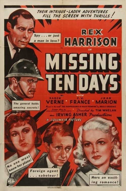 Обложка (Постер) Десять дней в Париже / Ten Days in Paris (1940) SATRip Обложка (Постер) Десять дней в Париже / Ten Days in Paris (1940) SATRip