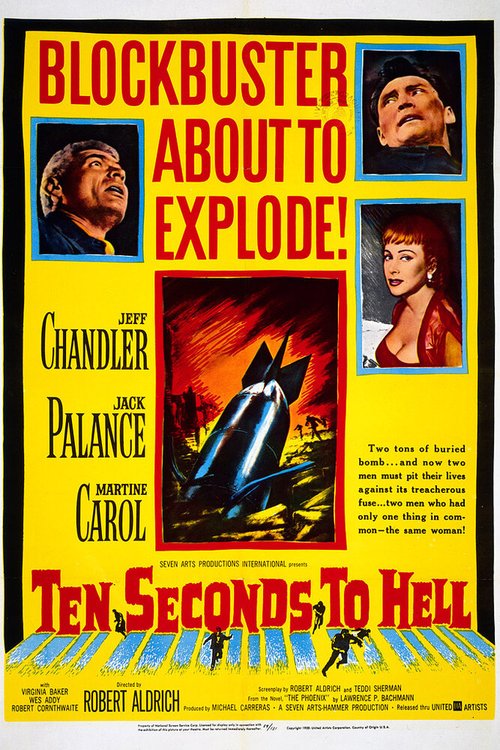 Обложка (Постер) Десять секунд до ада / Ten Seconds to Hell (1959) SATRip Обложка (Постер) Десять секунд до ада / Ten Seconds to Hell (1959) SATRip