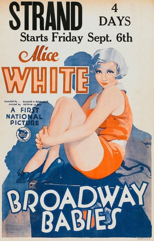 Обложка (Постер) Дети Бродвея / Broadway Babies (1929) SATRip