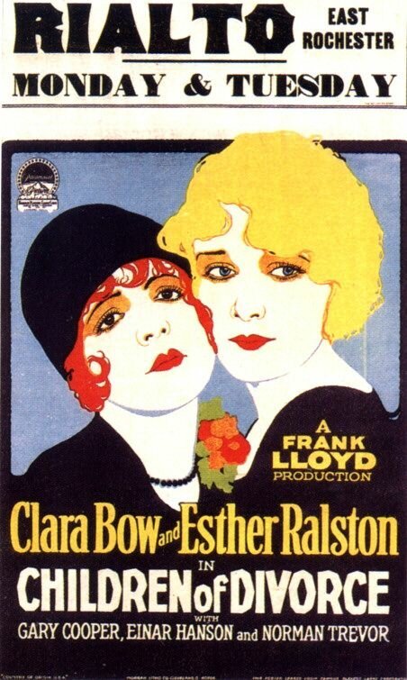 Обложка (Постер) Дети развода / Children of Divorce (1927) SATRip