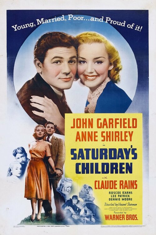 Обложка (Постер) Дети субботы / Saturday's Children (1940) SATRip Обложка (Постер) Дети субботы / Saturday's Children (1940) SATRip