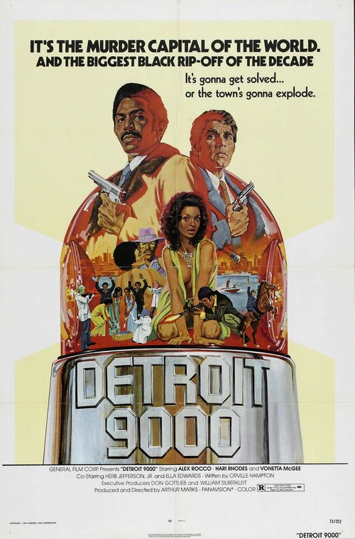 Обложка (Постер) Детройт 9000 / Detroit 9000 (1973) SATRip Обложка (Постер) Детройт 9000 / Detroit 9000 (1973) SATRip