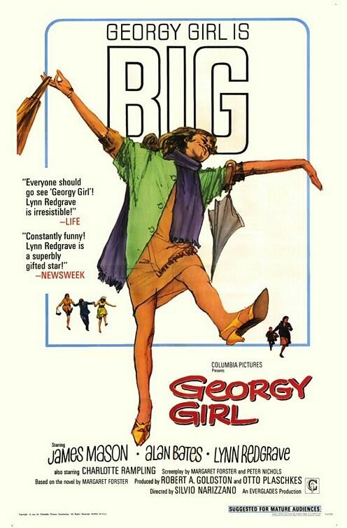 Обложка (Постер) Девушка Джорджи / Georgy Girl (1966) SATRip Обложка (Постер) Девушка Джорджи / Georgy Girl (1966) SATRip