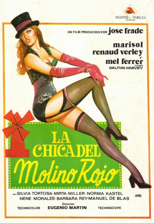 Обложка (Постер) Девушка из «Красной Мельницы» / La chica del Molino Rojo (1973) SATRip Обложка (Постер) Девушка из «Красной Мельницы» / La chica del Molino Rojo (1973) SATRip