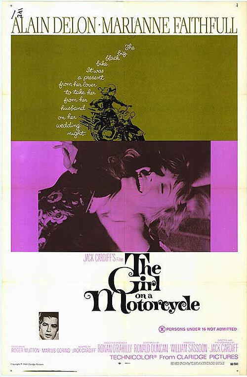 Обложка (Постер) Девушка на мотоцикле / The Girl on a Motorcycle (1968) SATRip Обложка (Постер) Девушка на мотоцикле / The Girl on a Motorcycle (1968) SATRip