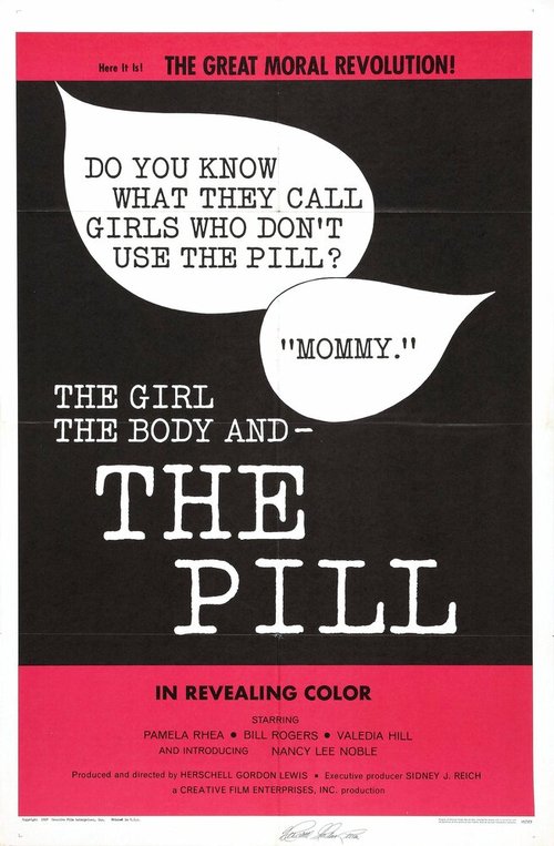 Обложка (Постер) Девушка, тело и таблетка / The Girl, the Body, and the Pill (1967) SATRip Обложка (Постер) Девушка, тело и таблетка / The Girl, the Body, and the Pill (1967) SATRip