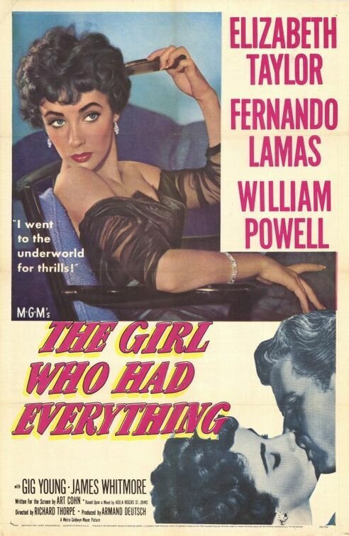Обложка (Постер) Девушка, у которой было всё / The Girl Who Had Everything (1953) SATRip Обложка (Постер) Девушка, у которой было всё / The Girl Who Had Everything (1953) SATRip