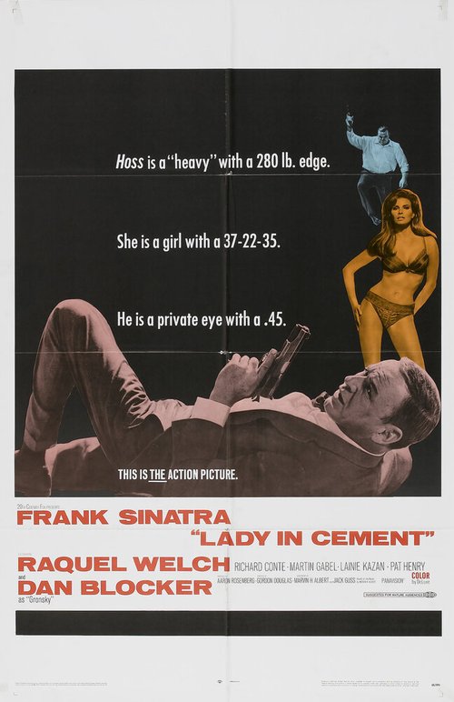 Обложка (Постер) Девушка в цементе / Lady in Cement (1968) SATRip Обложка (Постер) Девушка в цементе / Lady in Cement (1968) SATRip