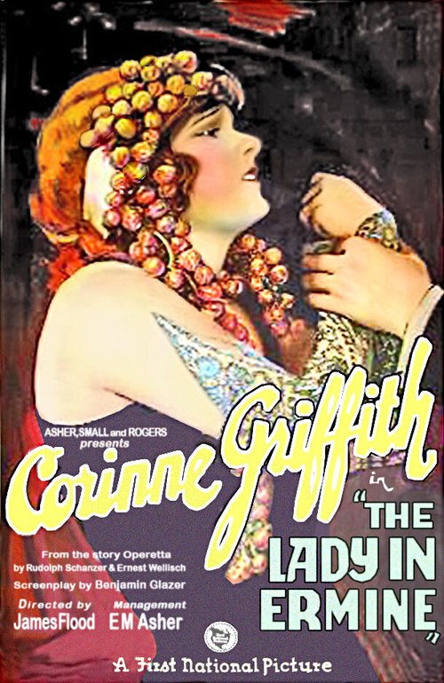 Обложка (Постер) Девушка в горностае / The Lady in Ermine (1927) SATRip