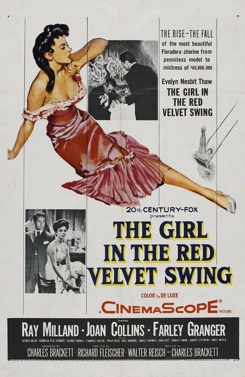Обложка (Постер) Девушка в розовом платье / The Girl in the Red Velvet Swing (1955) SATRip Обложка (Постер) Девушка в розовом платье / The Girl in the Red Velvet Swing (1955) SATRip