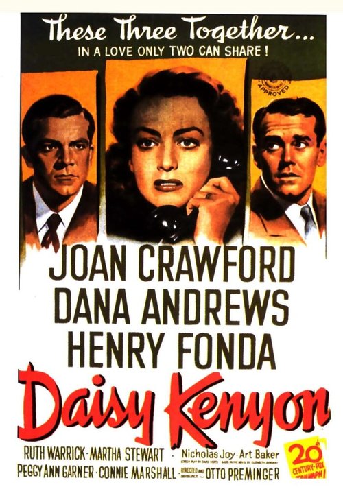 Обложка (Постер) Дэйзи Кеньон / Daisy Kenyon (1947) SATRip Обложка (Постер) Дэйзи Кеньон / Daisy Kenyon (1947) SATRip