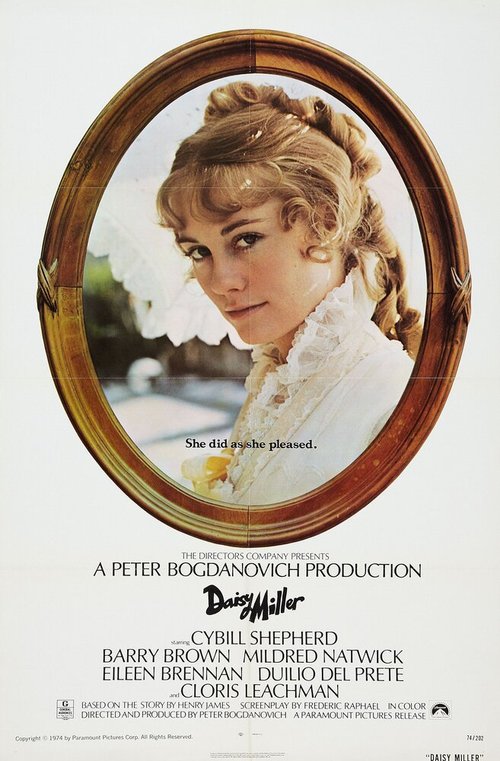 Обложка (Постер) Дейзи Миллер / Daisy Miller (1974) SATRip Обложка (Постер) Дейзи Миллер / Daisy Miller (1974) SATRip