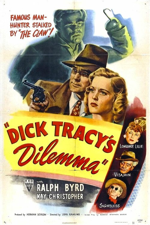 Обложка (Постер) Дик Трейси: Дилемма / Dick Tracy's Dilemma (1947) SATRip Обложка (Постер) Дик Трейси: Дилемма / Dick Tracy's Dilemma (1947) SATRip