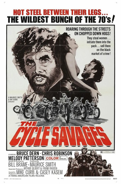 Обложка (Постер) Дикари на мотоциклах / The Cycle Savages (1969) SATRip Обложка (Постер) Дикари на мотоциклах / The Cycle Savages (1969) SATRip