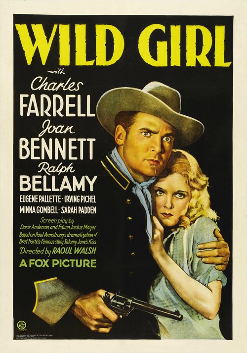 Обложка (Постер) Дикая девчонка / Wild Girl (1932) SATRip