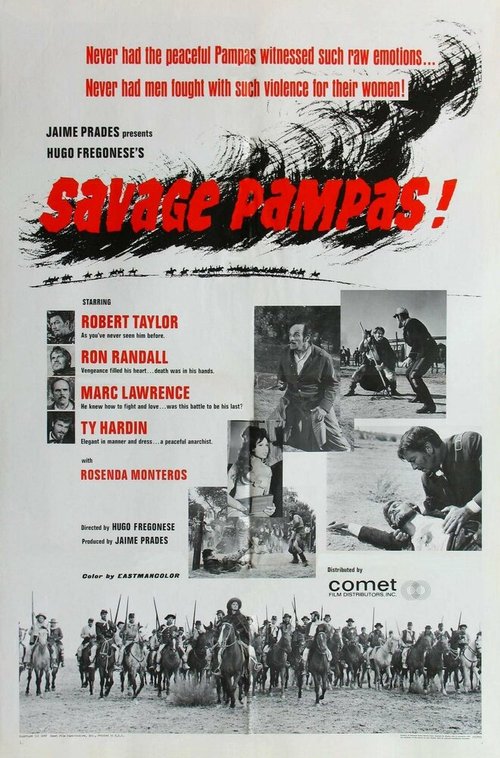 Обложка (Постер) Дикая пампа / Savage Pampas (1966) SATRip Обложка (Постер) Дикая пампа / Savage Pampas (1966) SATRip