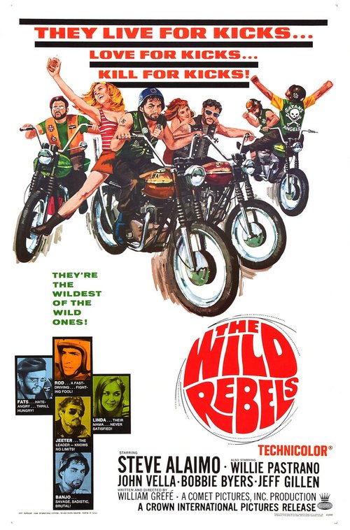Обложка (Постер) Дикие мятежники / The Wild Rebels (1967) SATRip Обложка (Постер) Дикие мятежники / The Wild Rebels (1967) SATRip