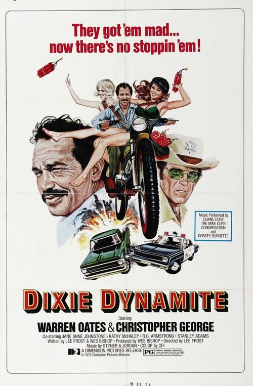 Обложка (Постер) Дикси по прозвищу «Динамит» / Dixie Dynamite (1976) SATRip Обложка (Постер) Дикси по прозвищу «Динамит» / Dixie Dynamite (1976) SATRip