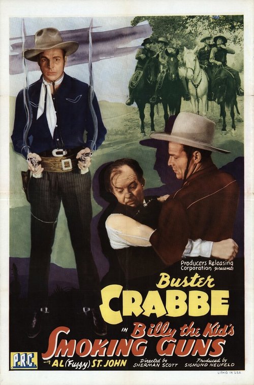 Обложка (Постер) Дымящиеся пистолеты Малыша Билли / Billy the Kid's Smoking Guns (1942) SATRip Обложка (Постер) Дымящиеся пистолеты Малыша Билли / Billy the Kid's Smoking Guns (1942) SATRip