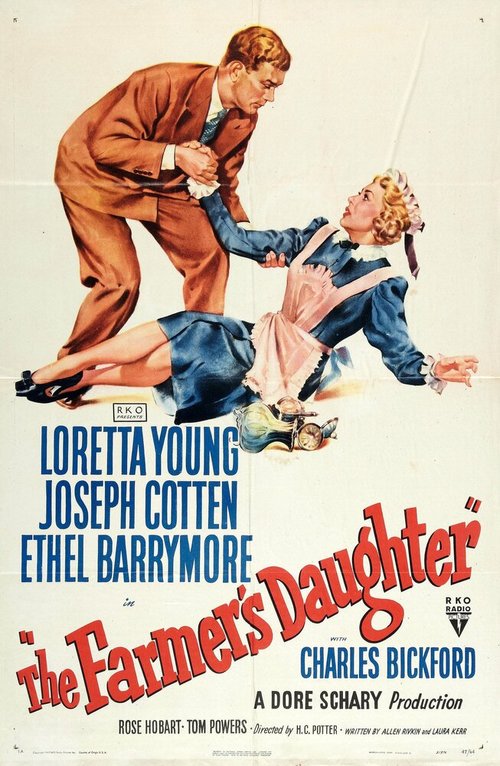 Обложка (Постер) Дочь фермера / The Farmer's Daughter (1947) SATRip Обложка (Постер) Дочь фермера / The Farmer's Daughter (1947) SATRip