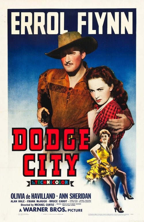Обложка (Постер) Додж-сити / Dodge City (1939) SATRip