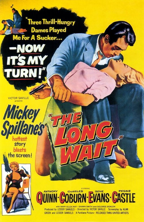 Обложка (Постер) Долгое ожидание / The Long Wait (1954) SATRip Обложка (Постер) Долгое ожидание / The Long Wait (1954) SATRip