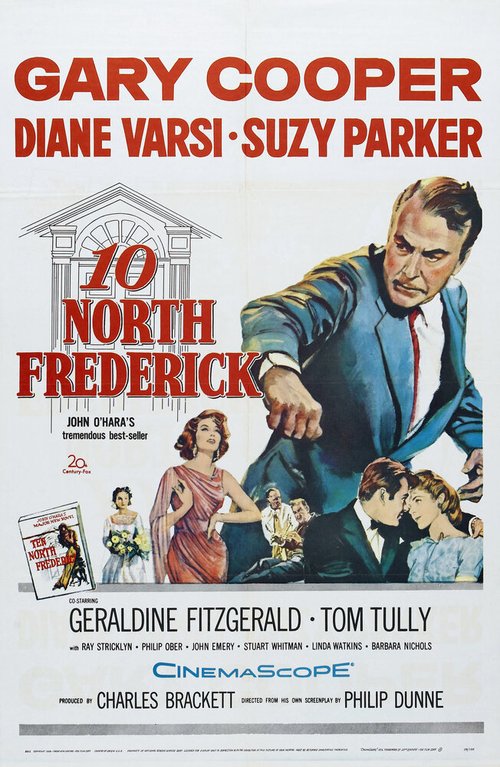 Обложка (Постер) Дом №10 по Северной улице Фредерик / Ten North Frederick (1958) SATRip Обложка (Постер) Дом №10 по Северной улице Фредерик / Ten North Frederick (1958) SATRip