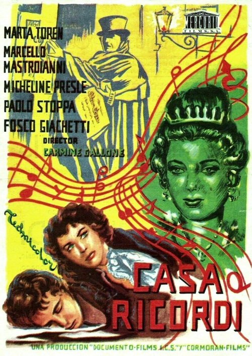 Обложка (Постер) Дом Рикорди / Casa Ricordi (1954) SATRip Обложка (Постер) Дом Рикорди / Casa Ricordi (1954) SATRip