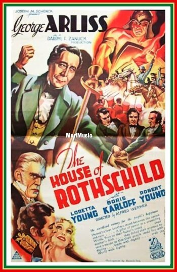Обложка (Постер) Дом Ротшильдов / The House of Rothschild (1934) SATRip