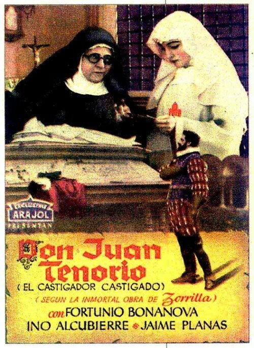 Обложка (Постер) Дон Хуан Тенорио / Don Juan Tenorio (1922) 