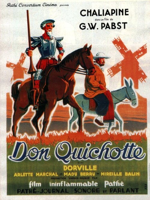 Обложка (Постер) Дон Кихот / Don Quichotte (1933) SATRip