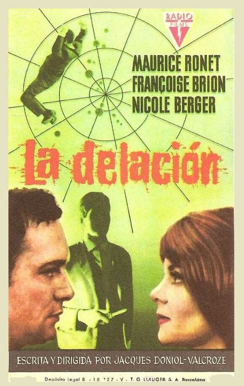 Обложка (Постер) Донос / La dénonciation (1962) SATRip Обложка (Постер) Донос / La dénonciation (1962) SATRip