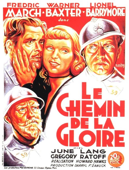 Обложка (Постер) Дорога к славе / The Road to Glory (1936) SATRip Обложка (Постер) Дорога к славе / The Road to Glory (1936) SATRip