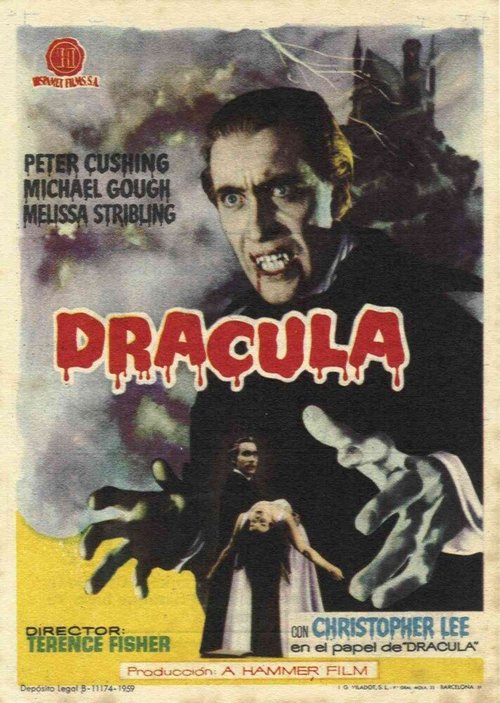 Обложка (Постер) Дракула / Dracula (1958) SATRip Обложка (Постер) Дракула / Dracula (1958) SATRip