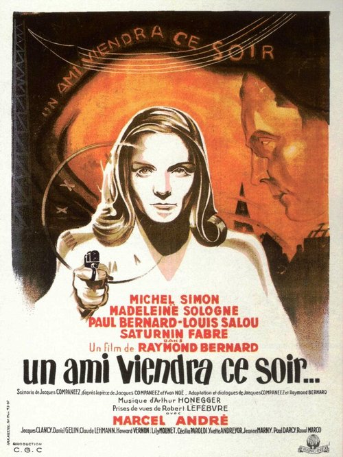 Обложка (Постер) Друг придёт сегодня вечером / Un ami viendra ce soir... (1946) SATRip Обложка (Постер) Друг придёт сегодня вечером / Un ami viendra ce soir... (1946) SATRip