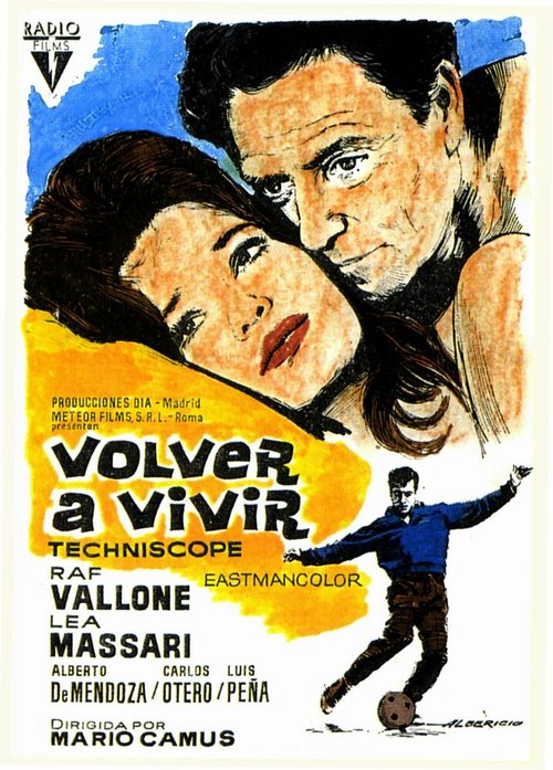 Обложка (Постер) Другая сторона жизни / Volver a vivir (1968) SATRip Обложка (Постер) Другая сторона жизни / Volver a vivir (1968) SATRip