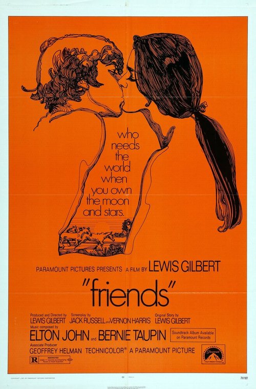 Обложка (Постер) Друзья / Friends (1971) SATRip Обложка (Постер) Друзья / Friends (1971) SATRip