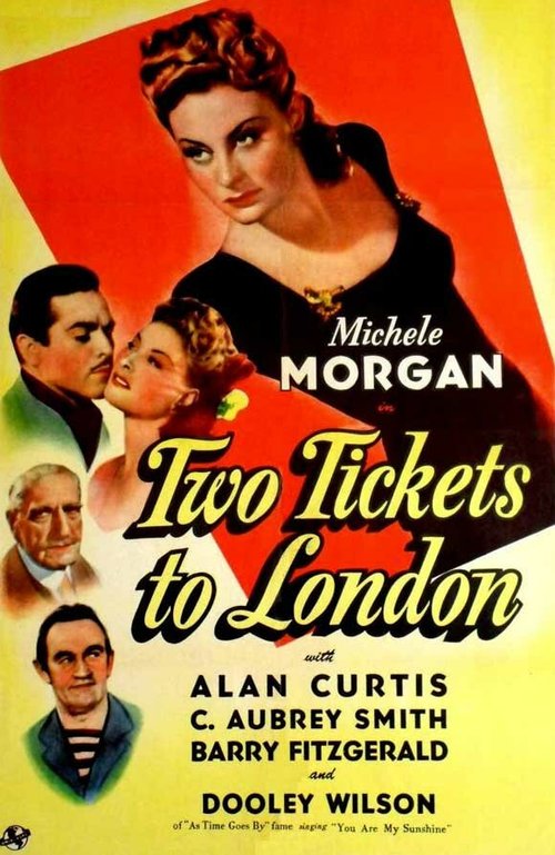 Обложка (Постер) Два билета в Лондон / Two Tickets to London (1943) SATRip Обложка (Постер) Два билета в Лондон / Two Tickets to London (1943) SATRip