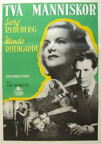 Обложка (Постер) Два человека / Två människor (1945) SATRip Обложка (Постер) Два человека / Två människor (1945) SATRip